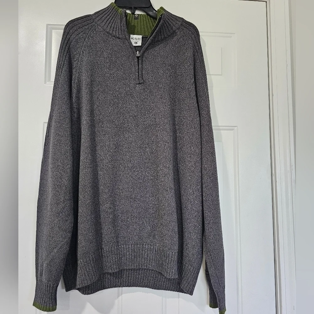 Columbia Mens Sweater size XL 100% Cotton